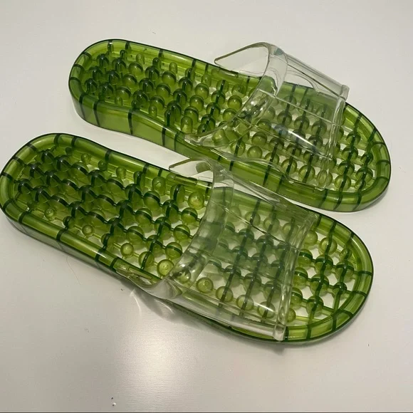 Plastic Shower Slides - Picture 2 of 4